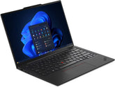 Lenovo ThinkPad X1 Carbon Gen 12 Laptop, featuring a 14" WUXGA IPS 60Hz Touch Display, powered by an Intel Core Ultra 7 155U processor, with 32GB RAM, 512GB SSD storage, Intel Graphics, English Keyboard, and Windows 11 Pro, in Black.